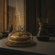 High-Quality Bamboo Base Cake & Fruit Stand with Acrylic Dome Cover 30cm kitchen and dinning Cake Stands