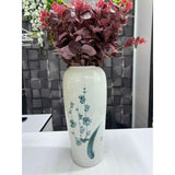 High Quality Elegant Ceramic Vase | Tall and Slender Design | Living Room| Dining Room | Bedroom | Office | Entryway | Outdoor Decor 8cm x 35cm
