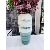 High Quality Elegant Ceramic Vase | Tall and Slender Design | Living Room| Dining Room | Bedroom | Office | Entryway | Outdoor Decor 8cm x 35cm