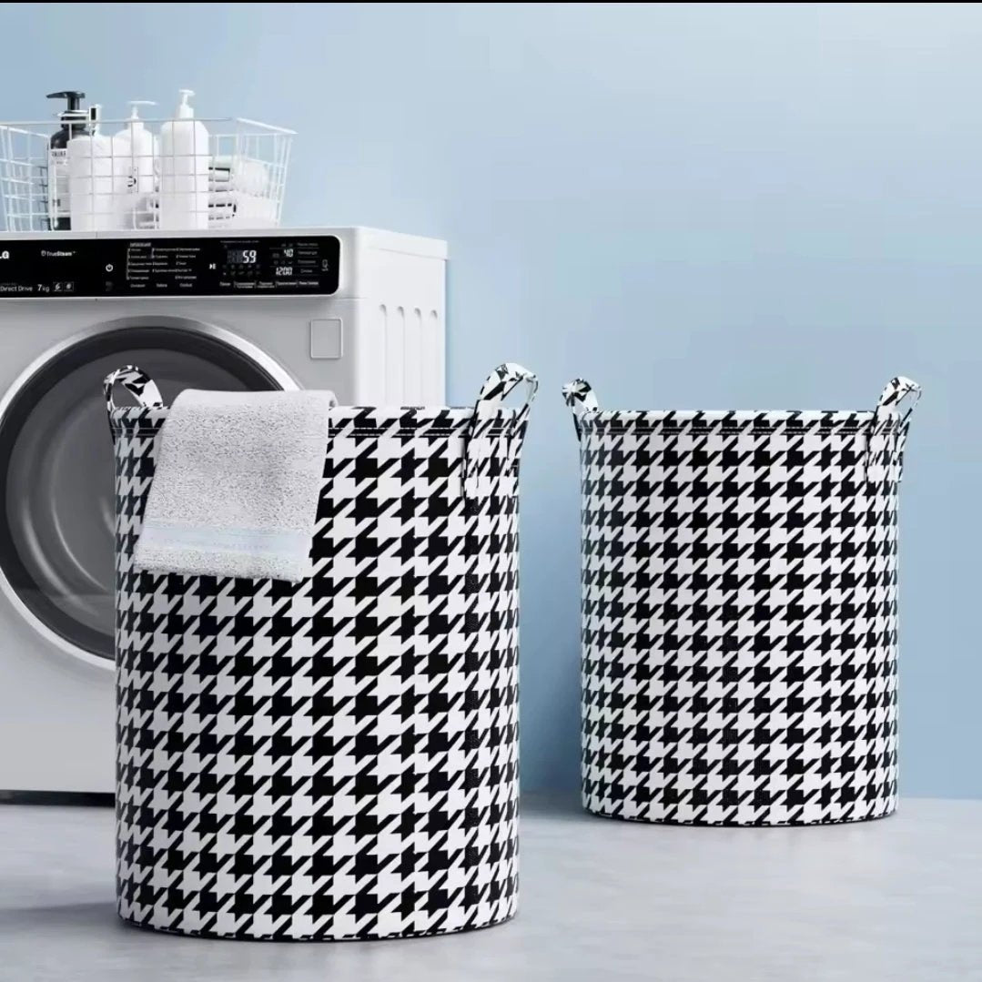 High Quality Fabric With Reinforced Handles 50L Foldable Laundry Basket Laundry Appliances Laundry Baskets