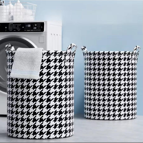 High Quality Fabric With Reinforced Handles 50L Foldable Laundry Basket
