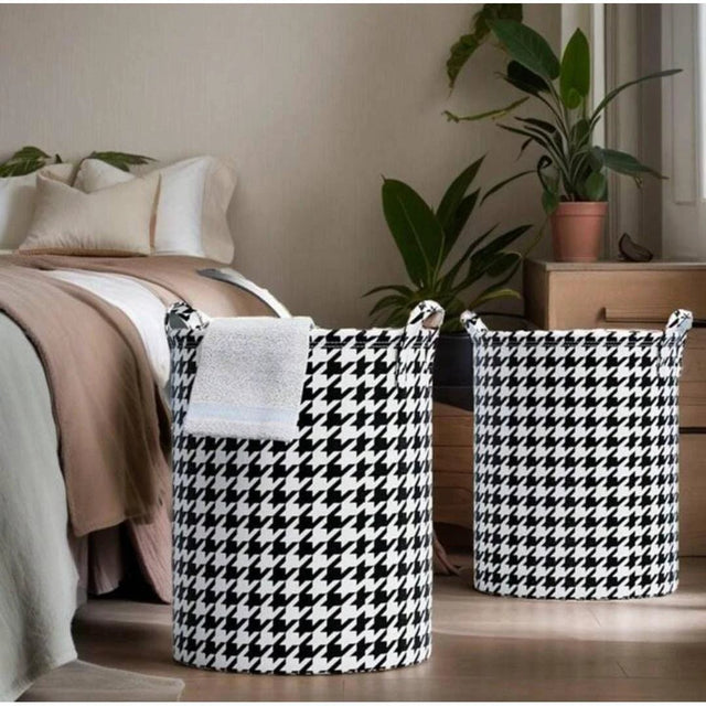 High Quality Fabric With Reinforced Handles 50L Foldable Laundry Basket Laundry Appliances Laundry Baskets