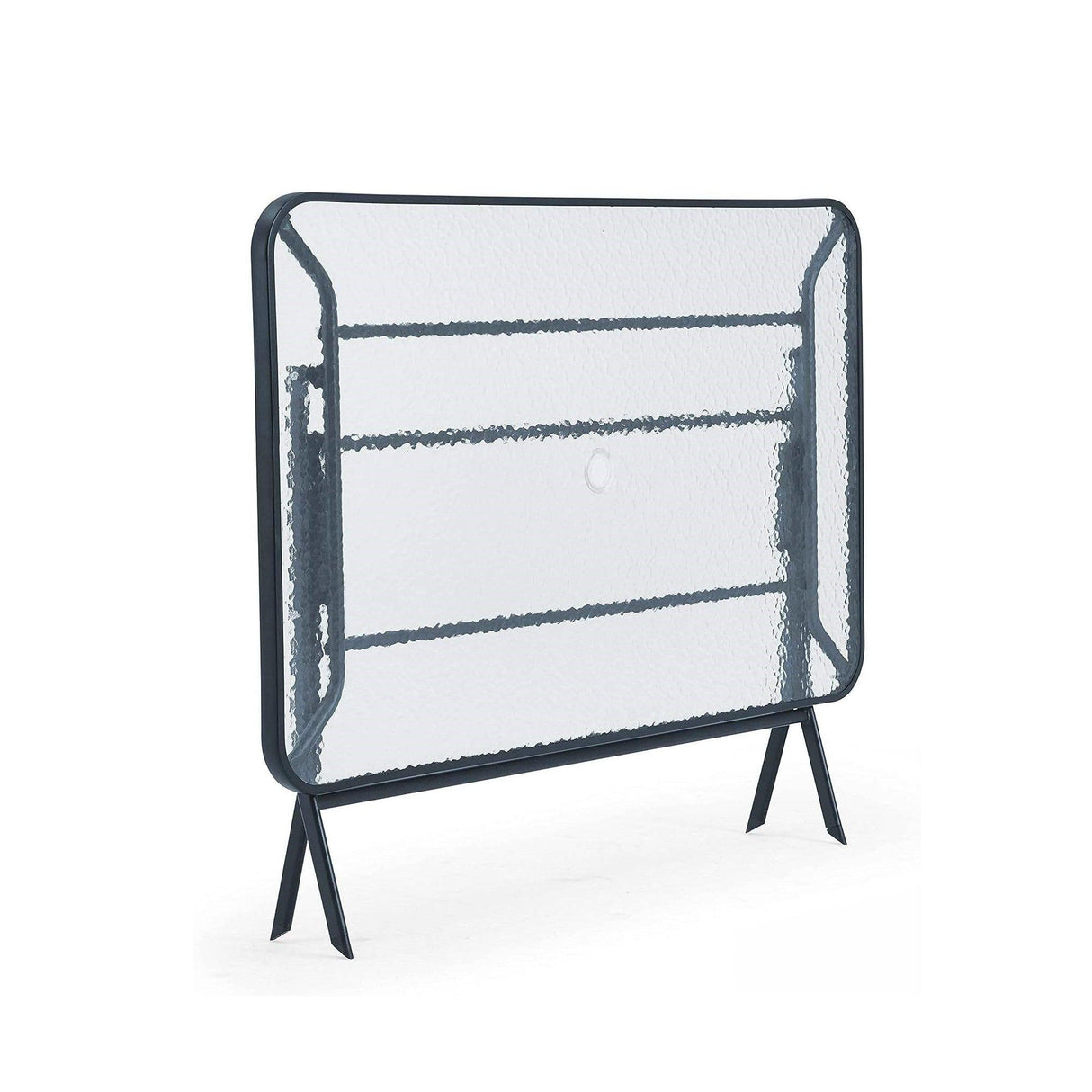 High Quality Foldable Outdoor Dining Table with Glass Top Portable and Stylish Furniture