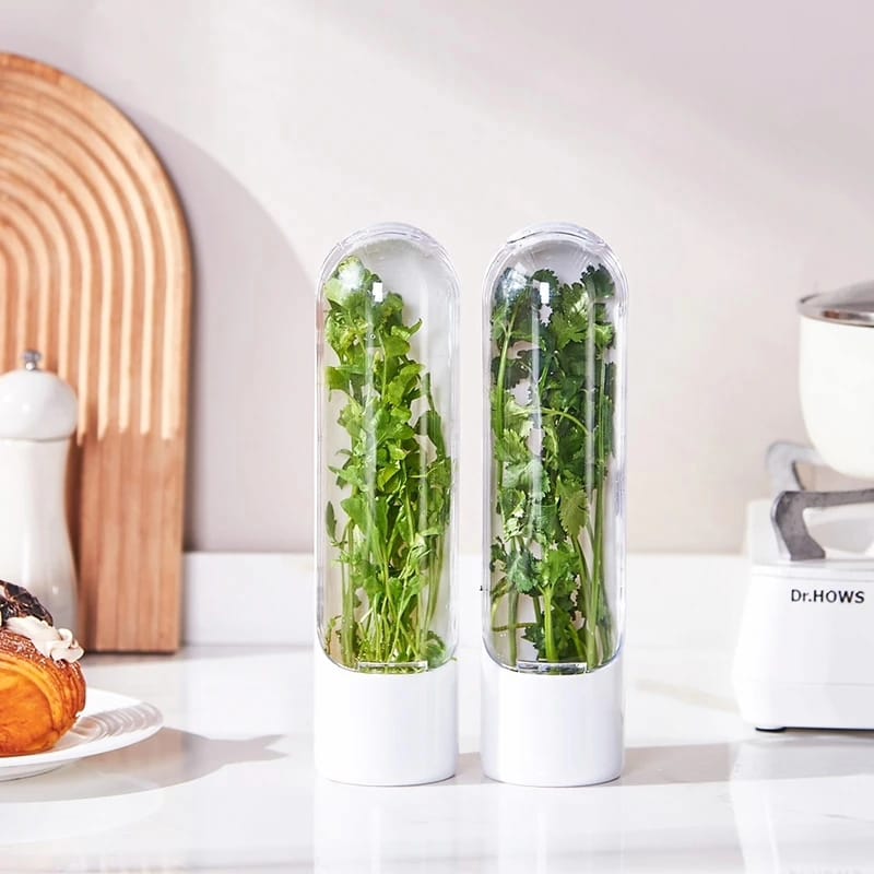 High Quality Fresh Herbs Storage Pod / Herb Saver Keeps Herbs Fresh for Longer.