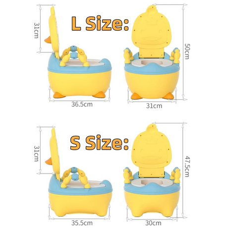 High Quality Kids Potty Cartoon Duck Baby Toilet Seat