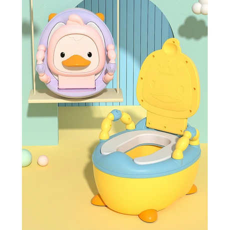 High Quality Kids Potty Cartoon Duck Baby Toilet Seat