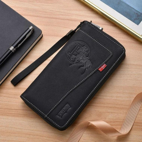 High Quality Long Leather Wallet with Multi Card Holder Accessories Wallets