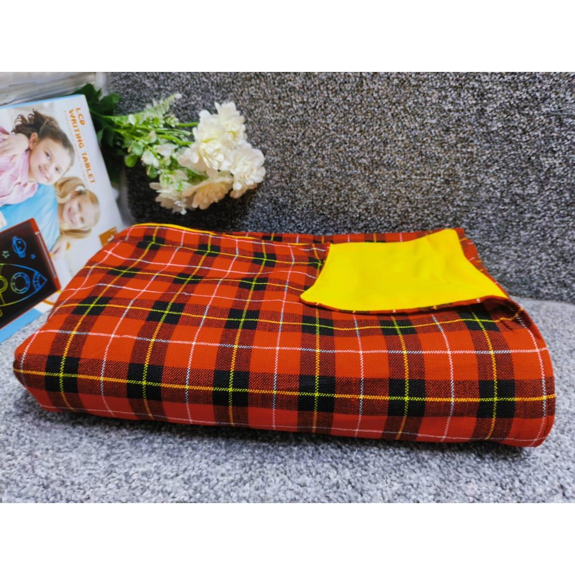 High Quality Maasai Fleece Blanket | 150cm x 200cm (5 by 6)| Vibrant & Cozy Traditional Design