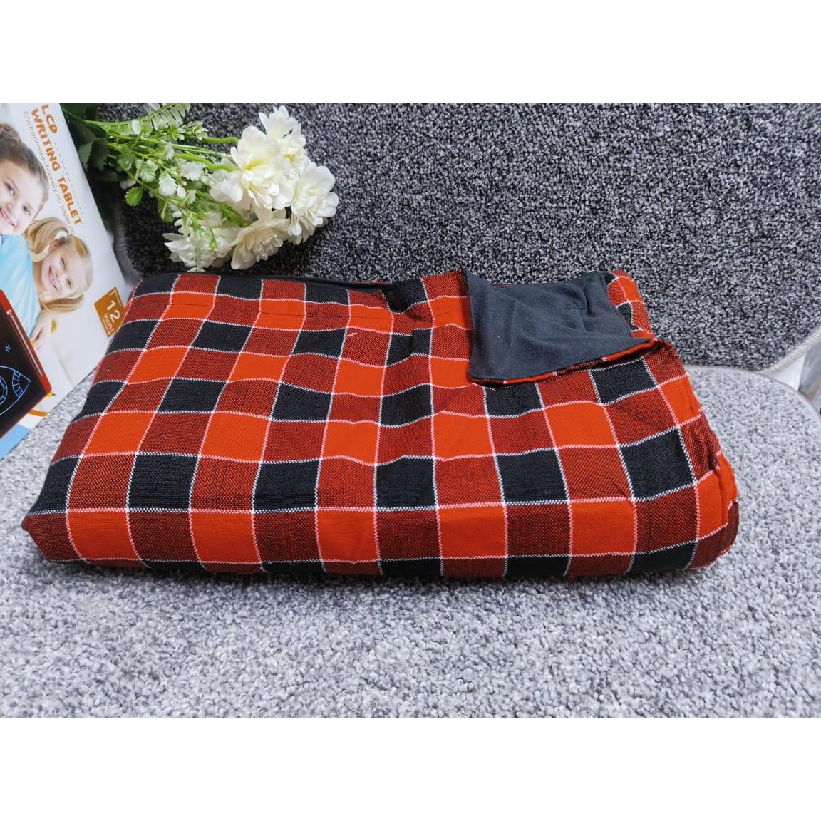 High Quality Maasai Fleece Blanket | 150cm x 200cm (5 by 6)| Vibrant & Cozy Traditional Design