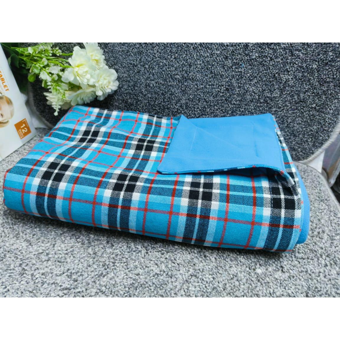 High Quality Maasai Fleece Blanket | 150cm x 200cm (5 by 6)| Vibrant & Cozy Traditional Design