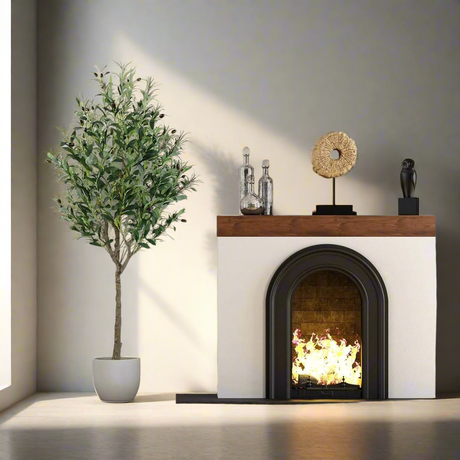 High Quality Real Touch Olive Plant with Fruits 180cm Decor