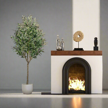 High Quality Real Touch Olive Plant with Fruits 180cm Decor