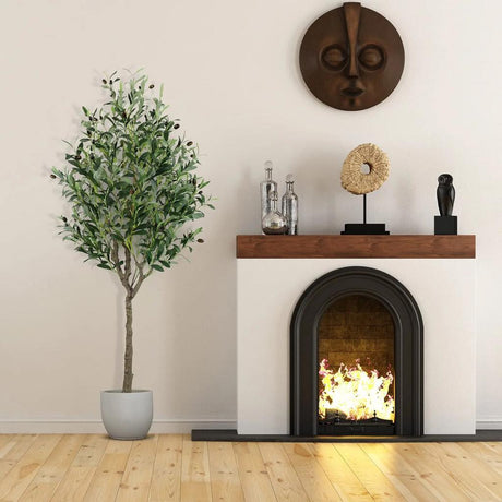 High Quality Real Touch Olive Plant with Fruits 180cm Decor