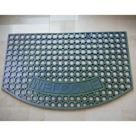 High Quality Rubber Welcome Door Mat 50 x 80 cm Durable and Non Slip