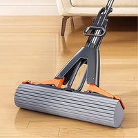 High Quality Self Squeezing Sponge Mop Perfect for Wood & Slippery Floors Mops