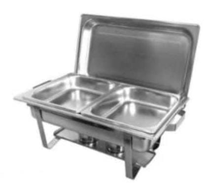 High Quality Stainless Steel Chaffing Dish with Optional Food Tray Inserts
