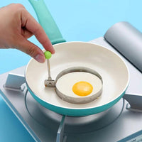 High Quality Stainless Steel Fried Egg Shaper Pancake Mould | Omelette Mold & Cooking Tools for Perfect Eggs and Pancakes Bakeware Kitchen Molds