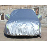 High Quality Universal Grey Car Cover with Fleece Lining & Reflective Sides Waterproof, Scratch & Heat Resistant Size XXL (Vanguard, X-Trail)