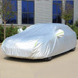 High Quality Universal Grey Car Cover with Fleece Lining & Reflective Sides Waterproof, Scratch & Heat Resistant Size XXL (Vanguard, X-Trail)