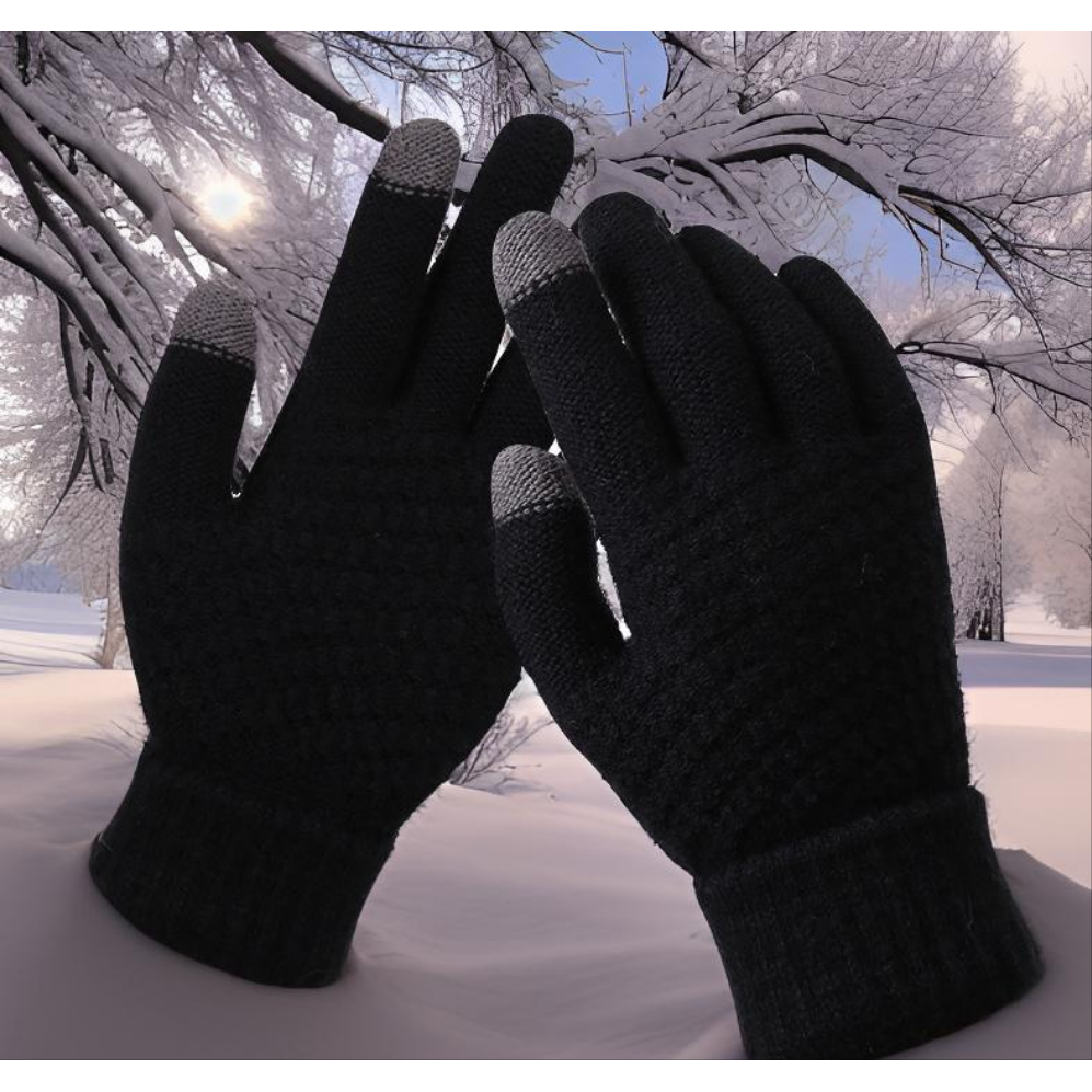 High Quality Warm Winter Touch Screen Gloves Unisex Stretch Knitted