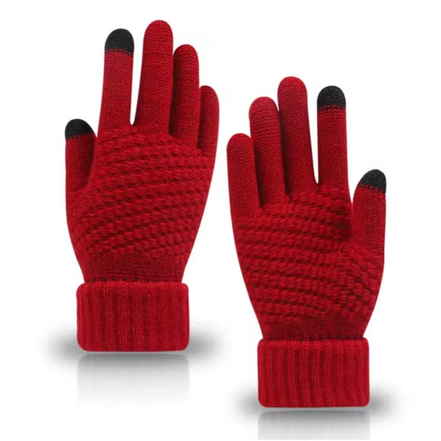 High Quality Warm Winter Touch Screen Gloves Unisex Stretch Knitted