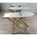 High Quality Wooden Ironing Board Durable & Stylish Ironing Surface for Home Use Laundry Supplies Ironing Boards