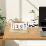 High quality iron Desktop Calendar with LED Light Office Supplies Calendars, Organizers & Planners