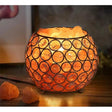 Himalayan Salt Lamp | Natural Air Purifier and Mood Booster | Ideal for living rooms, bedrooms, offices, and wellness space | USB Plug Meditation Home Bedroom Decoration