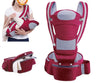 Hip Seat Baby Carrier 2-in-1 Backpack and Hip Seat with Removable Wrap