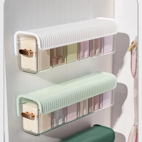 Home Wall Hanging Transparent Socks & Underwear Separator Storage Organizer