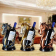 Horse Head Wine Rack Barware Wine Bottle Holders