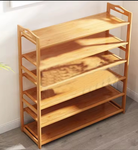 6 Layer Bamboo Shoe Rack