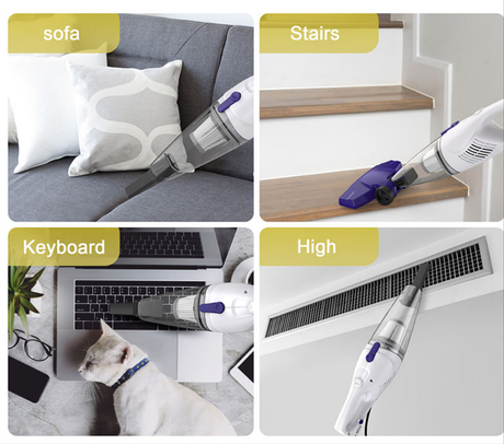 Furaha Finds Vacuum cleaner.