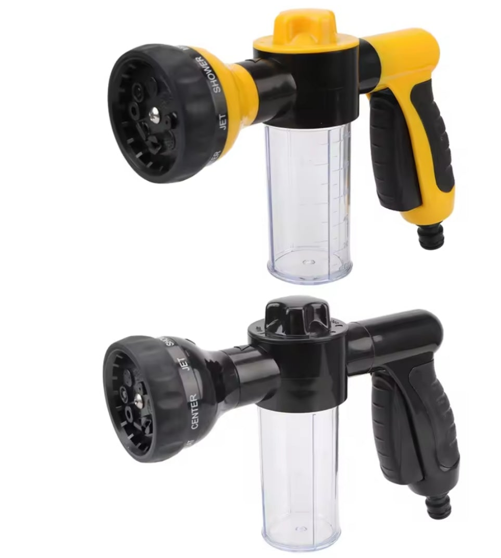 Multifunctional Portable Water Gun with 8 Spray Patterns