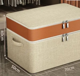 Thick Double Layer Fabric Closet Organizer – Adjustable Multi-Grid Wardrobe Storage Box- Furaha Finds Kenya