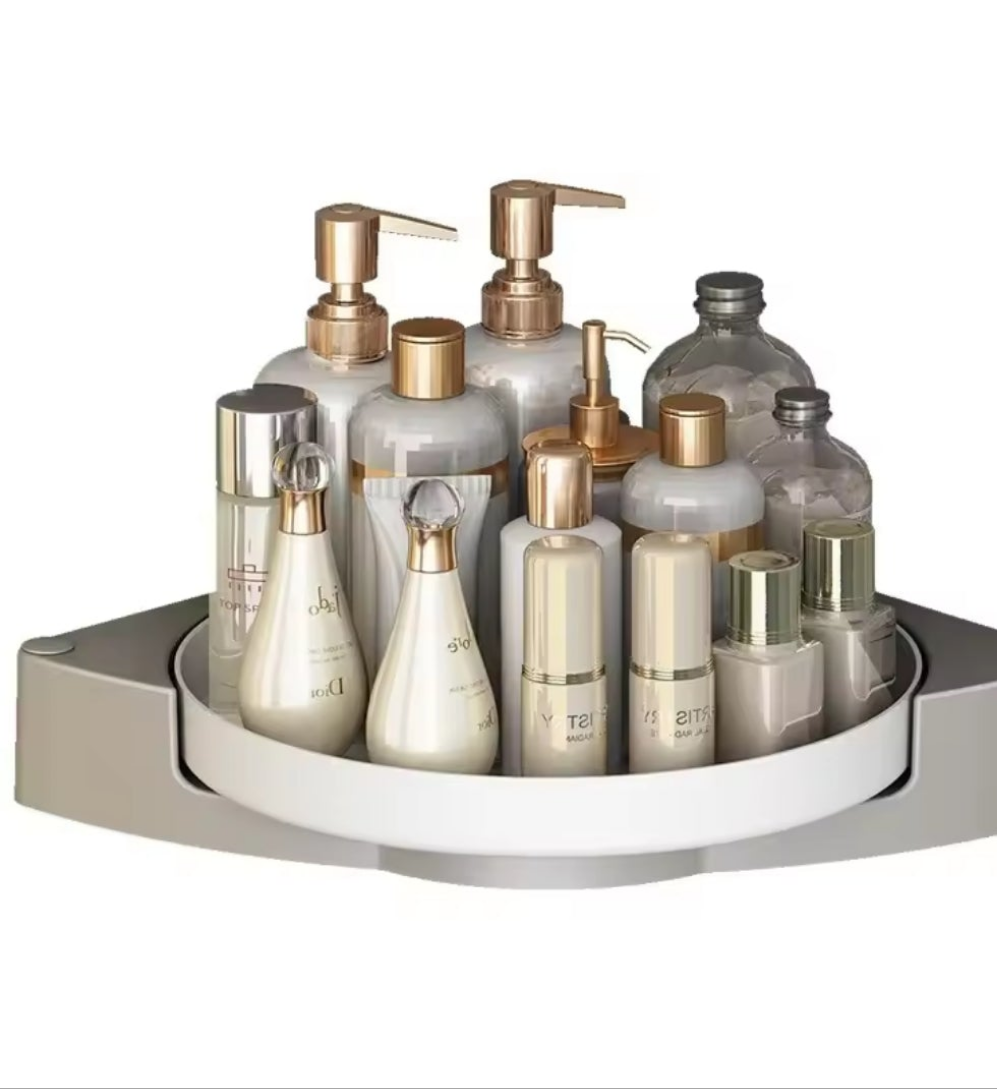 Lazy Susan 360° Rotating Bathroom Organizer Quality ABS 36x25x26cm