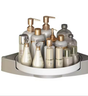 Lazy Susan 360° Rotating Bathroom Organizer Quality ABS 36x25x26cm