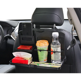 Car Travelling Holder Tray Multi Functional Vehicle Food & Laptop Desk Portable Car Seat Organizer