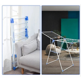 Foldable & Portable Cloth Drying Rack Adjustable and Compact Design