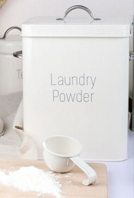 Furaha Finds Laundry Powder Tin