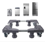 Heavy Duty Adjustable Appliance Base with Double Wheels and Brake Lock