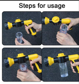 Multifunctional Portable Water Gun with 8 Spray Patterns