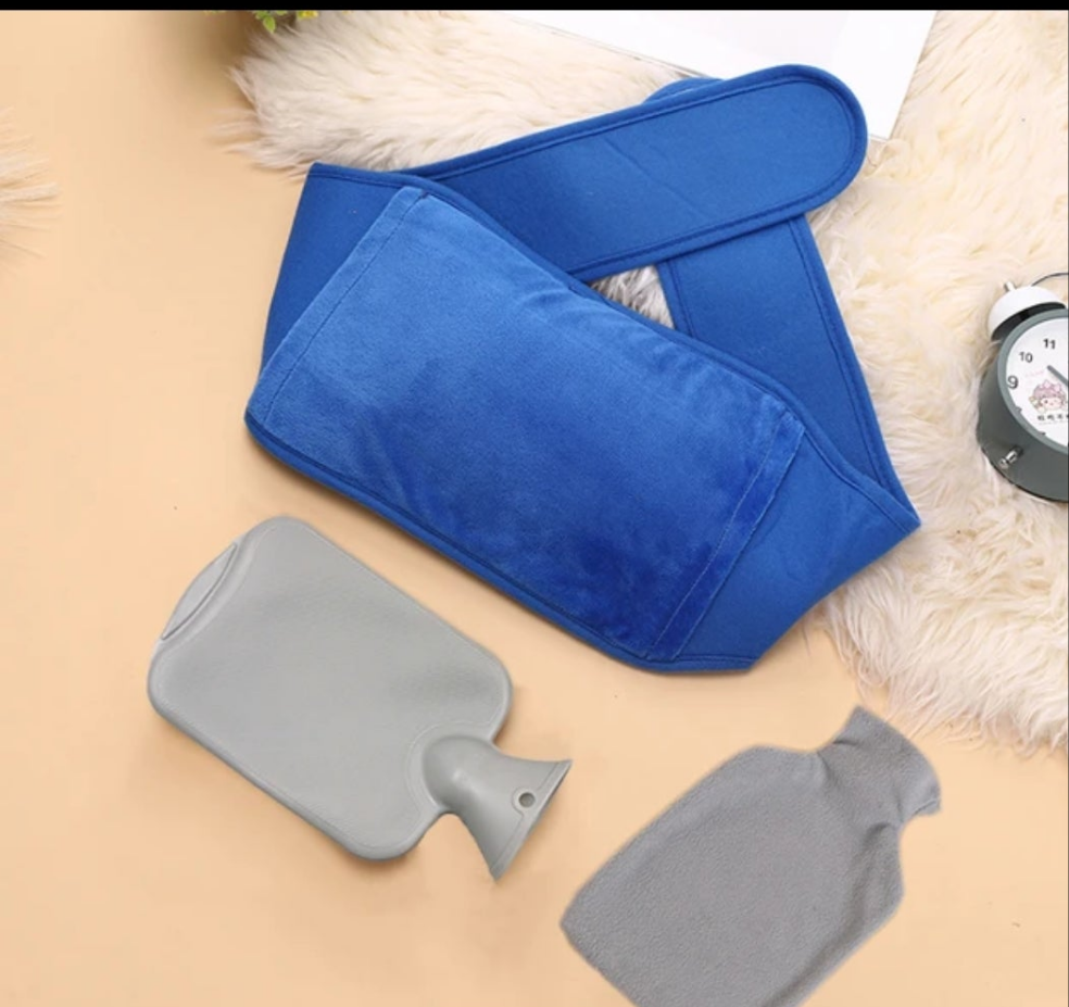 Waist Hot Water Bottle for Pain Relief and Comfort Therapy
