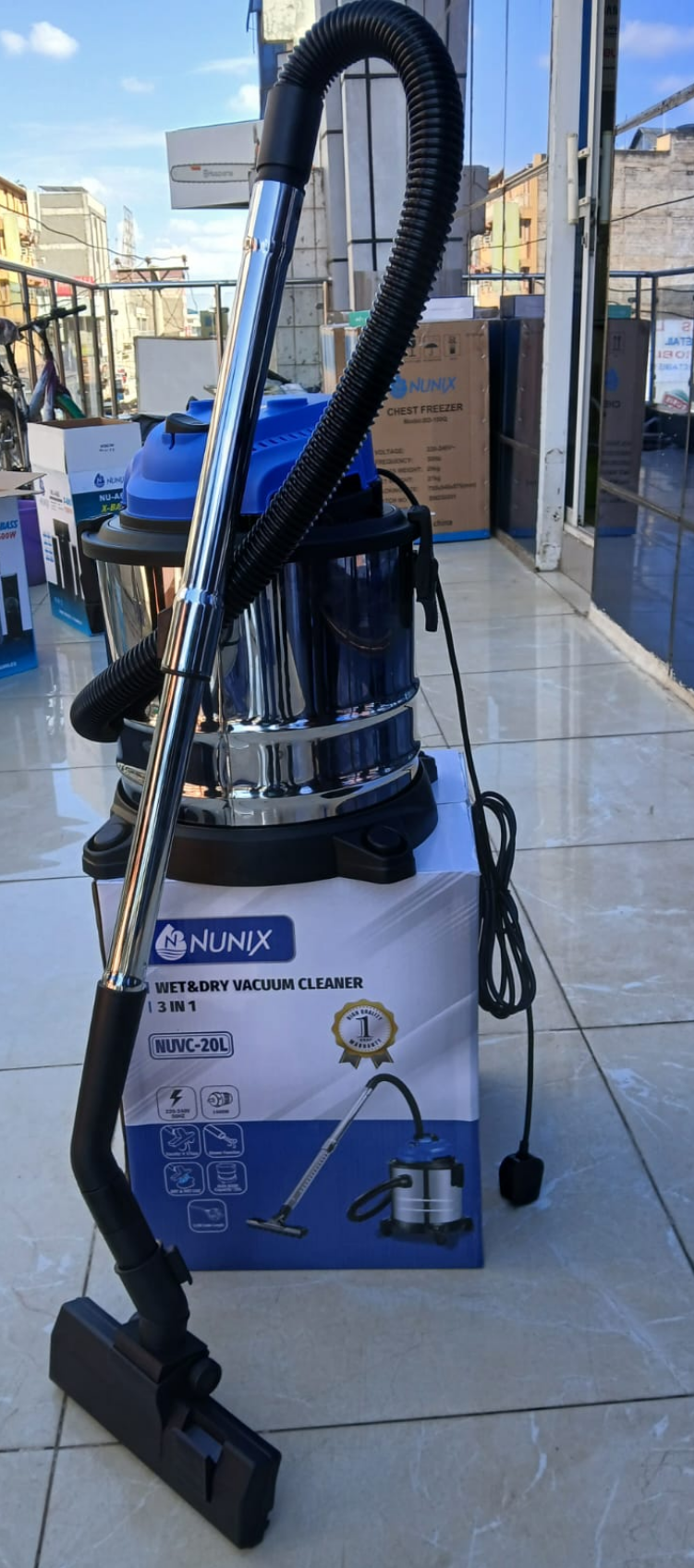 Furaha Finds 30Ltrs vacuum cleaner.
