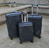 3 in 1 Luxurious Unbreakable PP Suitcase Set Travel with Class