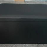Ottoman Storage Box – Large Leather Finish 78cm Bedroom Storage Ottomans