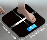 Smart Digital Electronic Body Scale USB Rechargeable with LCD Display