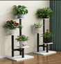 Luxurious Flower Stand Elegant Metal Display Shelf for Home Décor