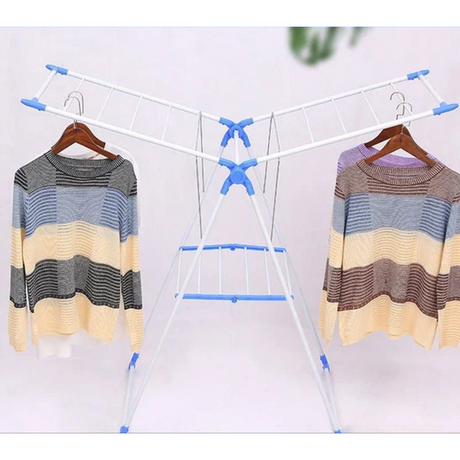 Foldable & Portable Cloth Drying Rack Adjustable and Compact Design