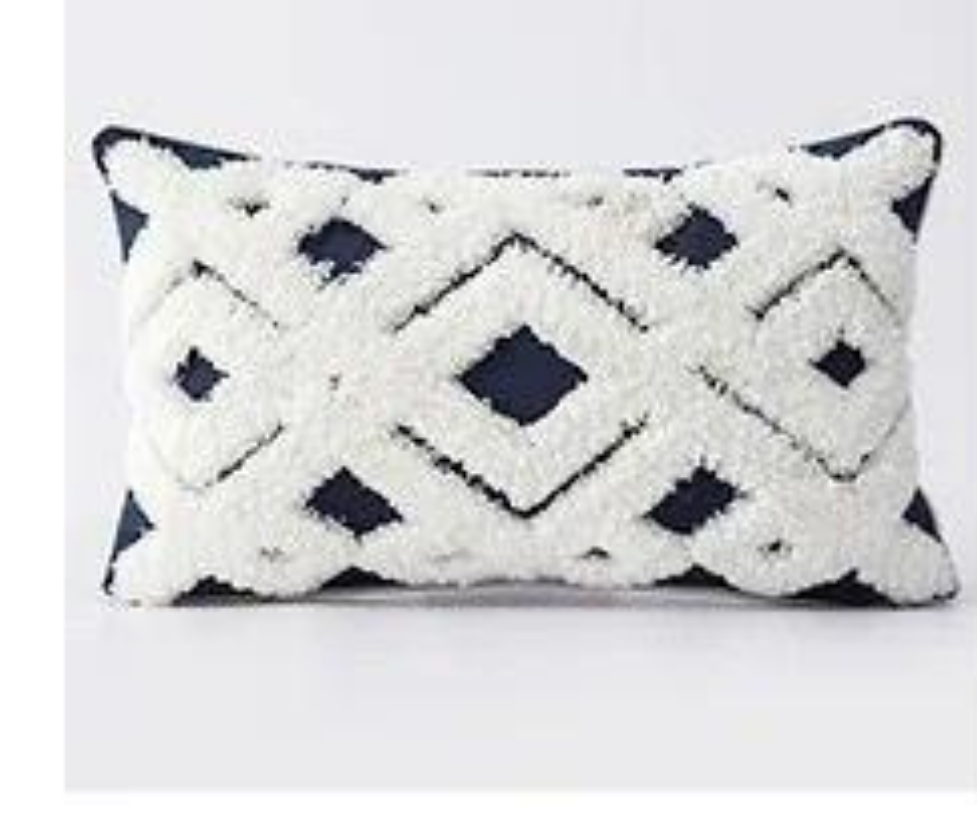 Furaha Finds Tassels Moroccan Style Lumbar Pillow Covers Various Sizes